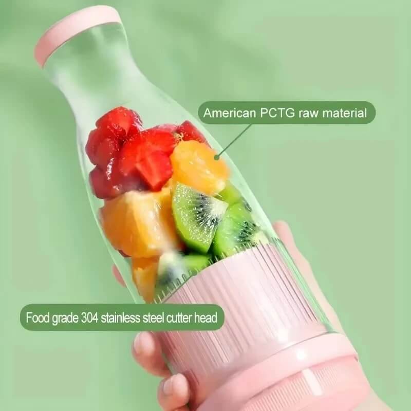Portable juicer used in gym travel and office for healthy lifestyle